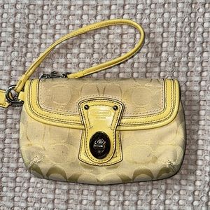 Coach wristlet
